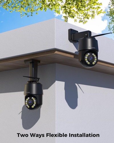 Kamera 4K 8MP Wifi 2,4/5Ghz Ptz IP66 Externe Mit Audio Bidirektionale Sensor - Bild 7 von 7