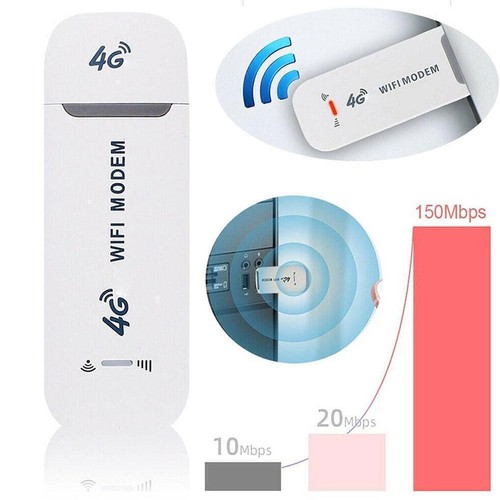 4G LTE Unlocked USB Dongle Modem Wireless WiFi Adapter K4B4 150M} I3W3 F2T8 - Afbeelding 12 van 15