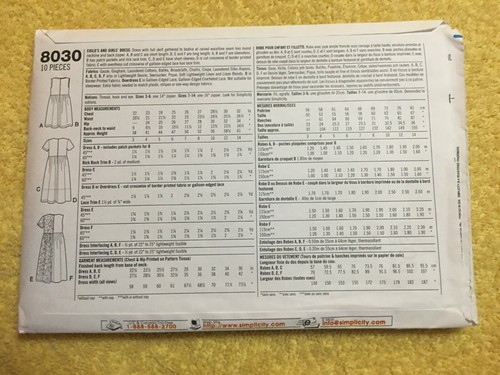 Simplicity Patterns ~ All Patterns are Size 7-12 * ~ * ~ * ~ * ~ * Listing 9973 - Picture 36 of 44