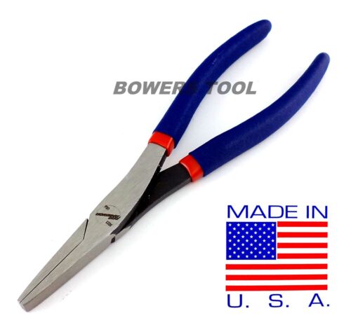 Pro America 8” Duck Bill Pliers Flat Nose MADE IN USA Plier - Picture 1 of 3
