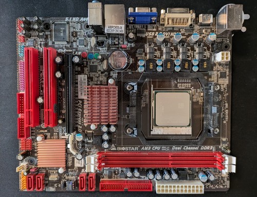 Biostar A88OG+ Ver. 6.3 Motherboard w/ AMD Athlon II X2 260 AM3 Socket