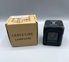 Rockseed Laser Level 50 Feet Cross Line Red Laser, Self Leveling, Blue & Black 