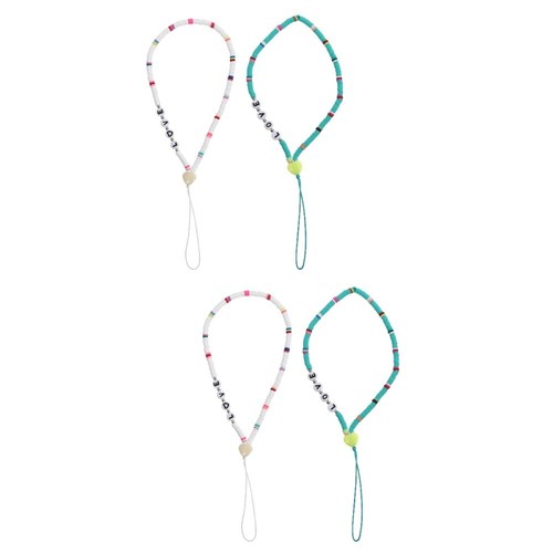 2 PCS Mobile Phone Non-slip Bracelet Miss Lanyard Charm Wristlet - Zdjęcie 11 z 12