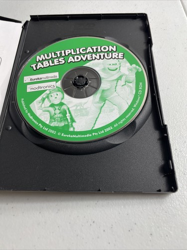 Multiplication Tables Adventure Pc Eureka Multimedia Vgc Free Postage - Picture 3 of 3