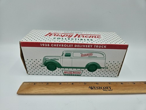 ERTL Krispy Kreme Doughnuts 1938 Chevy Panel Truck 1:25 Diecast Bank - Picture 3 of 10