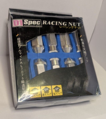 D1 spec racing wheel nuts 20x M12x1.25pitch 40mm long | eBay