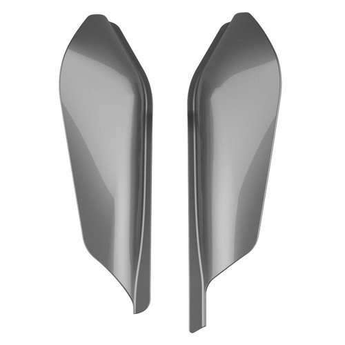 Charcoal Pearl Mid Frame Air Deflector Heat Shield For Harley 09+ by Advanblack - Picture 4 of 9