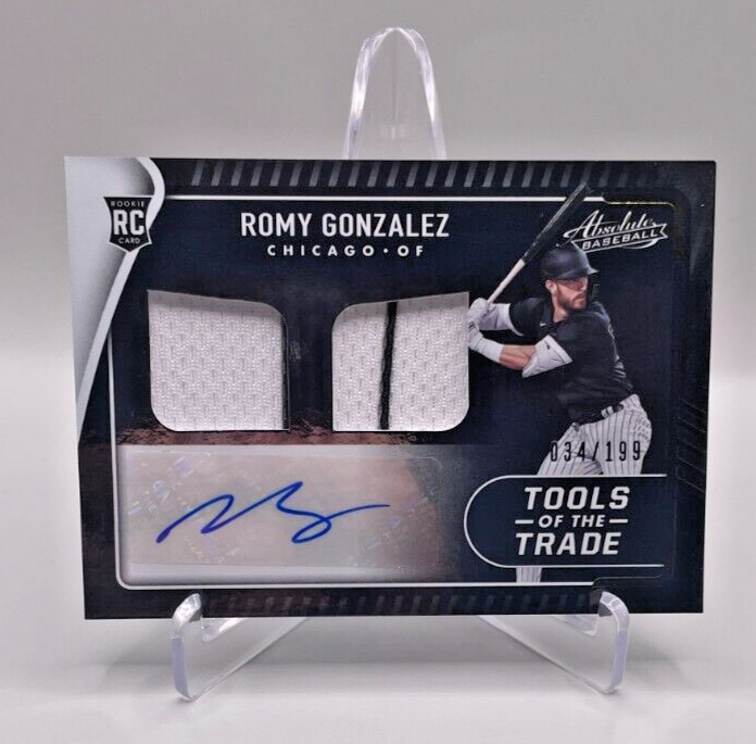 2022 Absolute Baseball Romy Gonzales Tools of the Trade RPA /199 RC ...