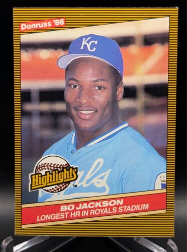 1986 Donruss Highlights - Bo Jackson #43