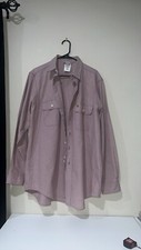 VTG 1980  s Carhartt Rugged Outdoor Longsleeve Shirt Htf Rare Color Large