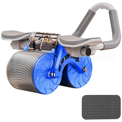 Abdominal Wheel Automatic Rebound Elbow Support Fitness AB Roller Core Trainer - Picture 14 of 15
