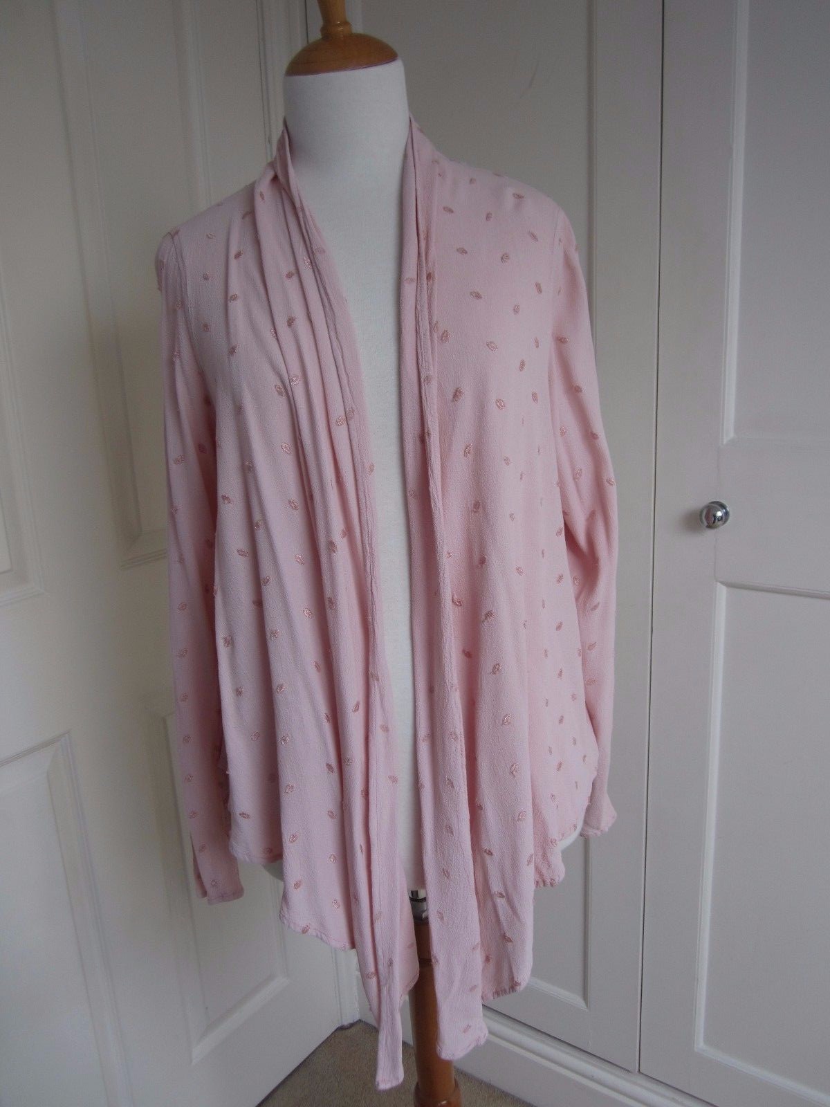 TANYA Sarne (Ghost) per Blush rosa John Lewis Wrap TOP Taglia S. TANYA Sarne (Ghost) per Blush rosa John Lewis Wrap TOP Taglia S.