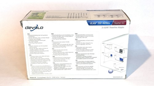 Devolo dlan 200 avmini Powerline Starter kit 200Mbit/s In Guten Zustand ✅ - Bild 12 von 14