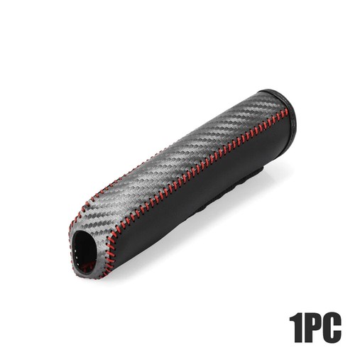Cubierta de freno de mano universal funda de freno de mano de coche cubierta de cuero PU antideslizante. - Imagen 12 de 15