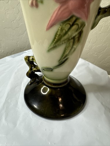 Hull Vintage 1949 Woodland Pottery Flared Opening Vase W8-7 1/2" USA Flaw - Picture 3 of 19