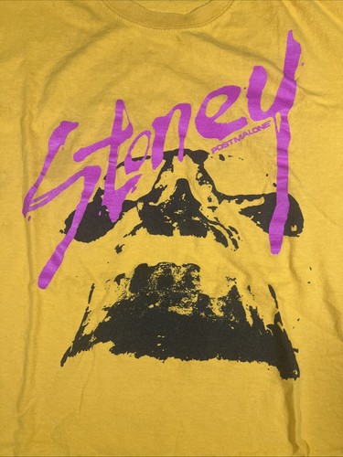 Post Malone Stoney T-Shirt Men’s Graphic Tee Rap Hip Hop Album Music Merch - Afbeelding 2 van 9