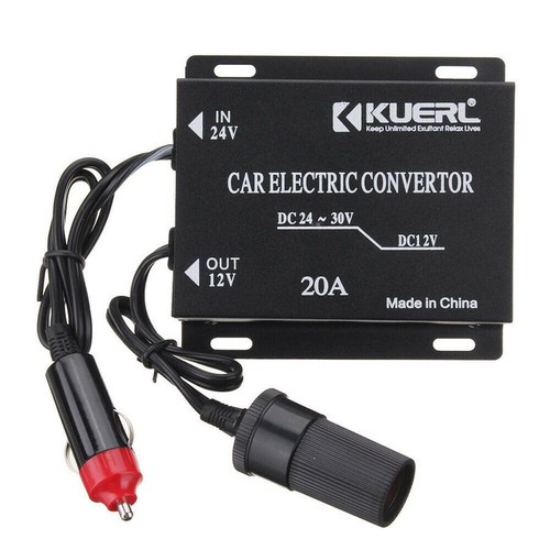 24V to 12V 20A Supply Voltage Converter Car Power Transformer Inverter Charger - Picture 2 of 12
