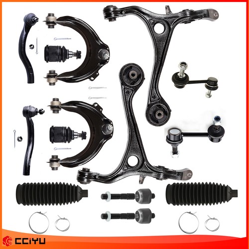 For 20032006 HONDA ACCORD Front Upper & Lower Control Arms Tie Rod End
