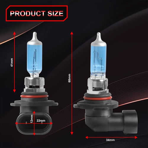 For Hummer H3 2006-2010 2x 9145 Halogen Fog Light Bulbs Combo white kit - Picture 10 of 11