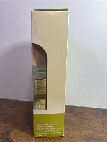 Febreze Home Green Tea Citrus No Spill Wood Diffuser Woodwick Ambiance NEW - Picture 4 of 4