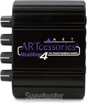 ART HeadAmp 4 4-channel Headphone Amplifier - Picture 7 of 8
