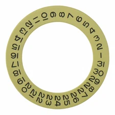 BIG DATE DISC OVERLAY FOR ETA 2836 2824 MIYOTA 8215 2813 CHAMPGNE ROLEX