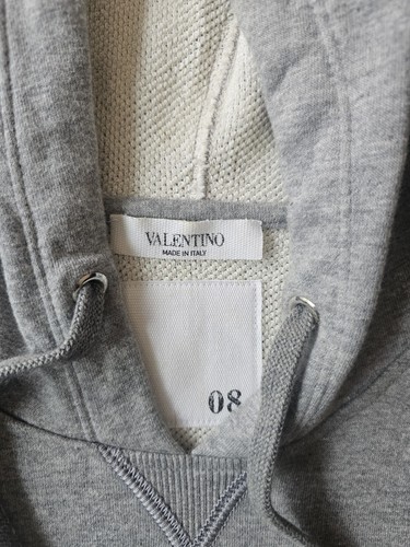 Valentino Garavani Rockstud Hoodie Grey Size M (can fit Size L) RRP £950! - Picture 3 of 4