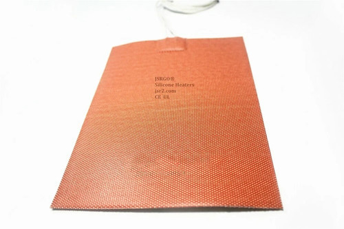 4" X 8" 100 X 200mm 60W w/ 3m w/ 25 Degree C Thermostat JSRGO CE UL Heater - Picture 11 of 12