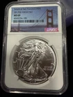 2017(S)  AMERICAN SILVER EAGLE COIN NGC MS69 San Francisco - 1 OZ .999 FINE SILV