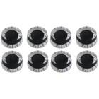  2 Pieces Electric Bass Knobs Volume Control Amplifier Effect Pedal