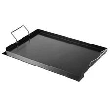 VEVOR 24x16 Flat Top Griddle Carbon Steel BBQ Grill Pan with Spatulas Non-Stick