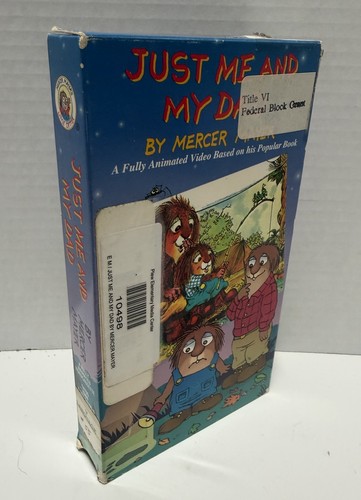 Just Me And My Dad (VHS, 1993) 1977 Little Critter Mercer Mayer Book Adaptation - Bild 2 von 5