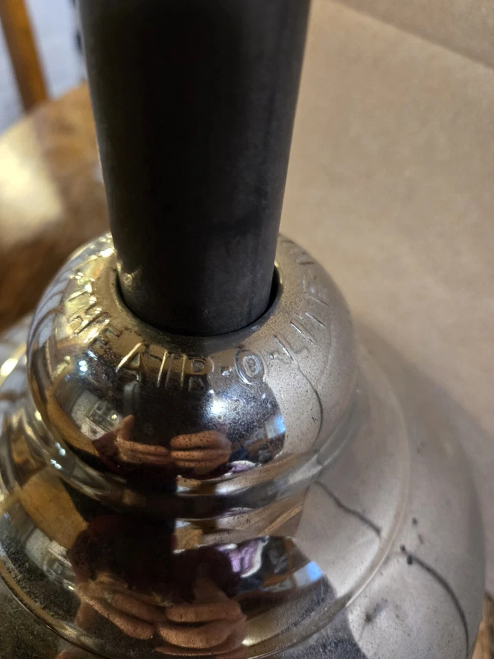 Lámpara Antigua Coleman Air-O-Lite Wichita EE. UU. Modelo AA 1912 Foto 2 de 4