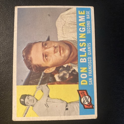 1960 Topps 408 Carl Furillo Dodgers - light crease - Picture 1 of 4