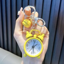 Unique Choice Mini Alarm Clock Keychain Pendant for Friends and Loved Ones