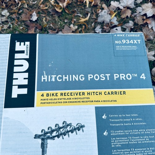 Thule 934XT Hitching Post Pro 4 Fahrradträger nur für 2" Empfangspfosten - Bild 2 von 10