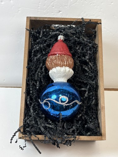 ‘90s Christopher Radko Retro Boy Clown Ornament 90-084-0 With Reflector 6.5” - Picture 10 of 12