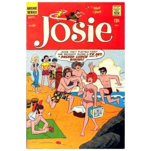 Josie #29 Archie comics Bueno+ (portada separada) Descripción completa a continuación [x~