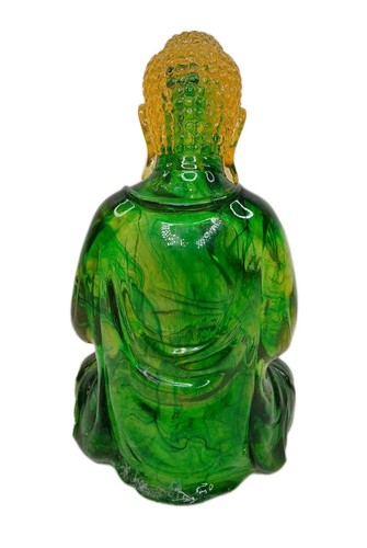 Vintage Lucite Acrylic Buddha 9 Inch - Picture 4 of 6