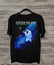 STEVEN WILSON THE OVERVIEW TOUR London 2025 T Shirt Cotton Full Size S to 5XL