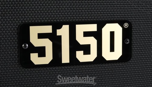 EVH 5150 Iconic Series EL34 160-watt 4 x 12-inch Cabinet - Black/Gold - Picture 8 of 9