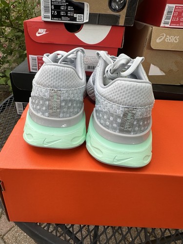 Nike React Infinity Run Flyknit 3 Pure Platinum Mint Foam 7W - Picture 3 of 5