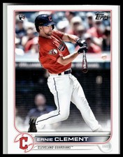 2022 Topps #71 Ernie Clement RC Cleveland Guardians