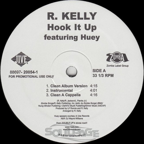 R. Kelly - Hook It Up feat. Huey / Freaky In The Club - 12" US Promo NEU - Picture 2 of 3