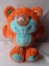 Nosy Bear Orange Rumpus 1987 Basketball Game Playskool Vintage Works Plush
