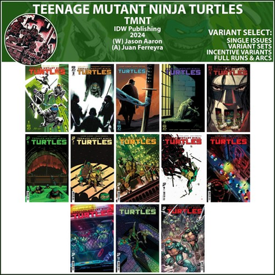 #ad #ad Teenage Mutant Ninja Turtles 2024 #1 9 10 11 12 13 IDW Publishing COVER SELECT $79.88