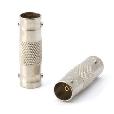 THE CIMPLE CO BNC Connectors, Female to Female Coupler Pack of 25 Barrel Co...