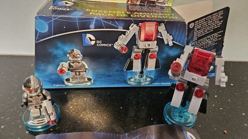 Lego Dimensions Fun Pack 71210 DC Comics Cyborg & Cyberguard w box +instructions - Picture 2 of 4