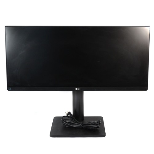 LG 29UB67-B 29" 2560x1080 21:9 5ms IPS LCD Monitor w/ Stand & Power Supply - Picture 1 of 5