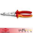 KNIPEX Wire Stripper Stripping Pliers 200mm Metric VDE Insulated 13 76 200 ME